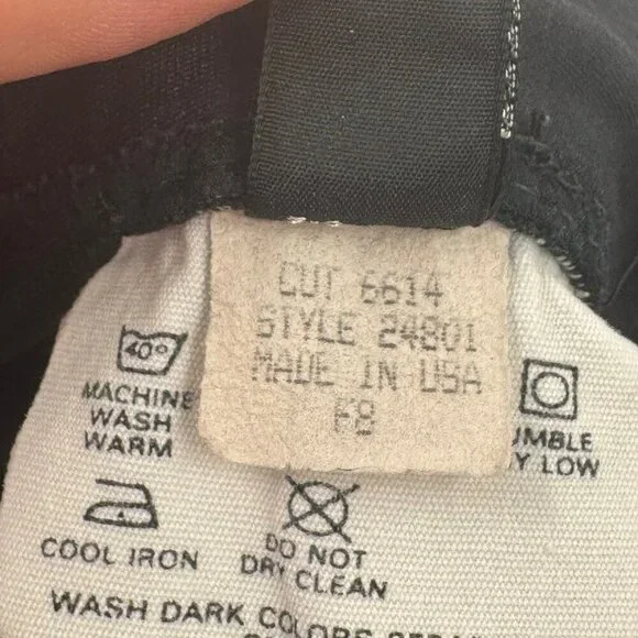 Patagonia Black Ankle Zip Legging Joggers Womens XS Nylon Blend Made In USA - Picture 8 of 8